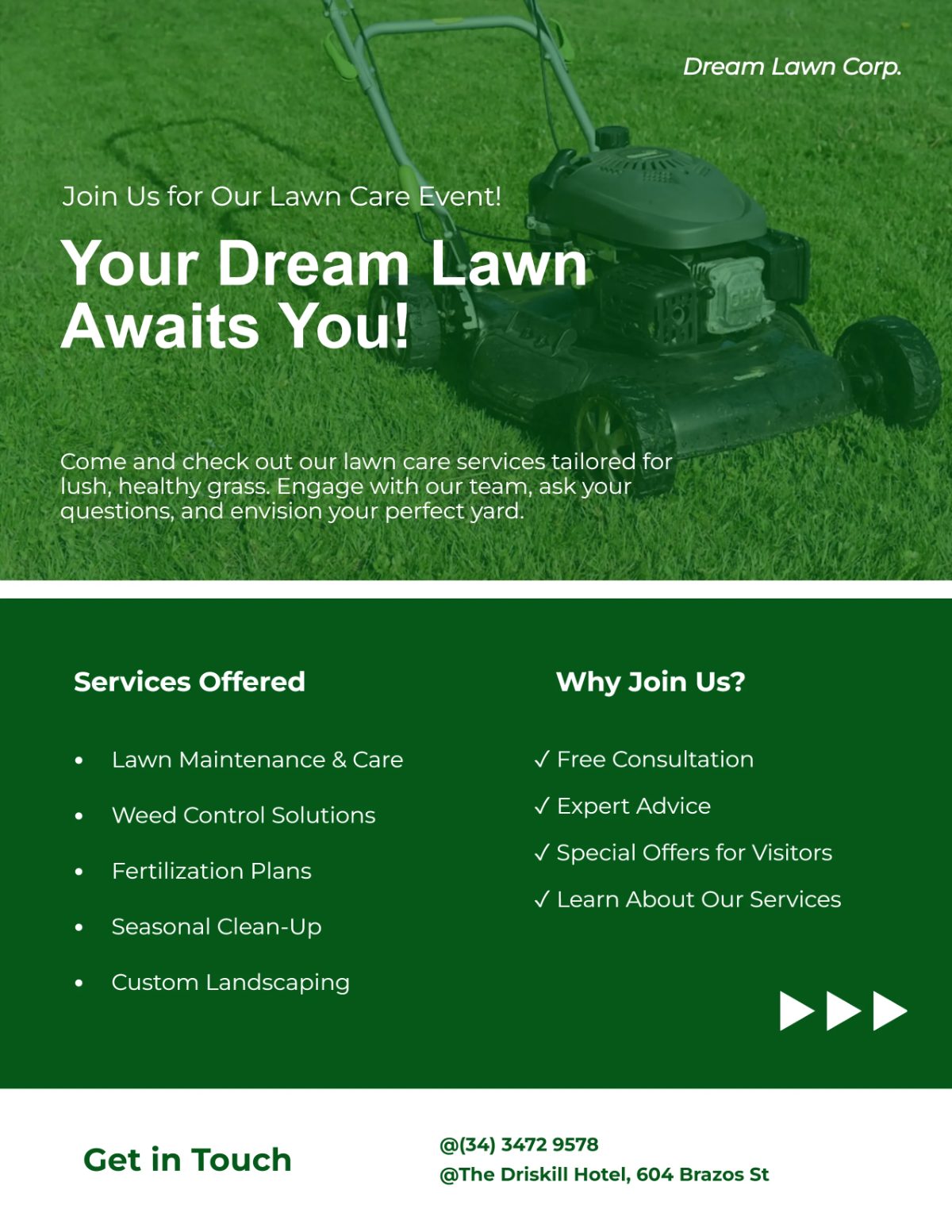 Free All Around Lawn Care Flyer Template to Edit Online