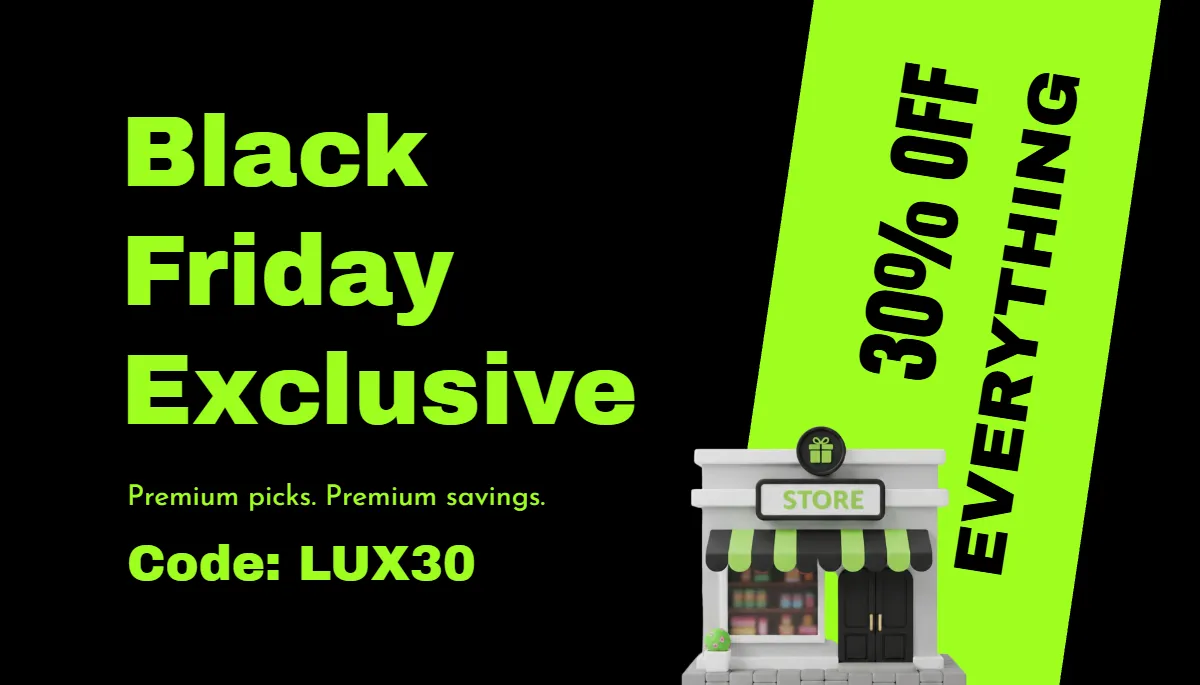 Free Black Friday Store Gift Card Template to Edit Online