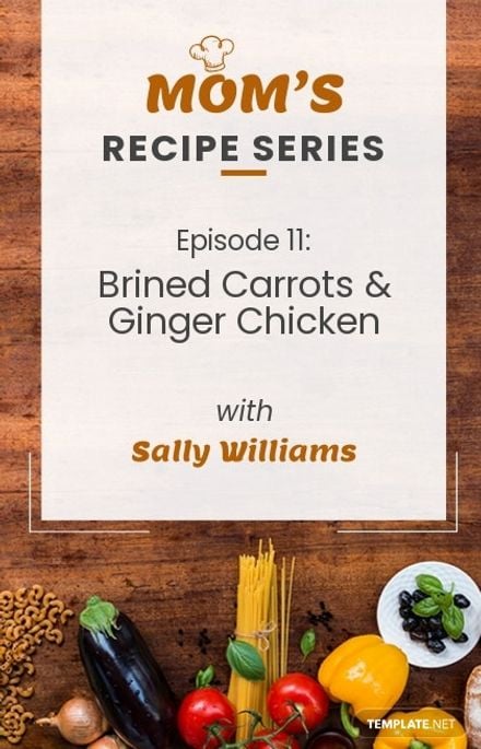 Free Recipe Series IGTV Cover Template
