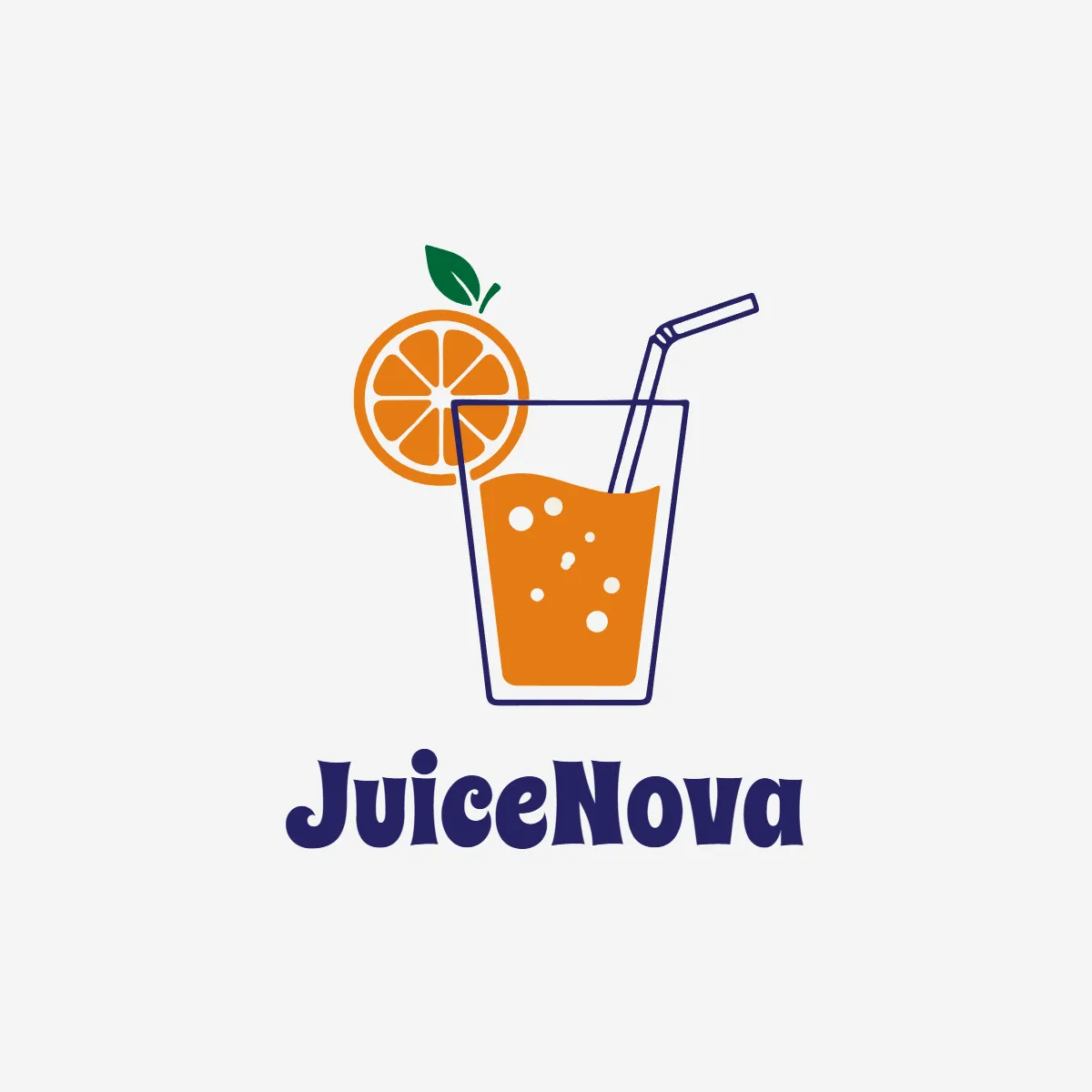 Free Juice Bar Logo Template to Edit Online