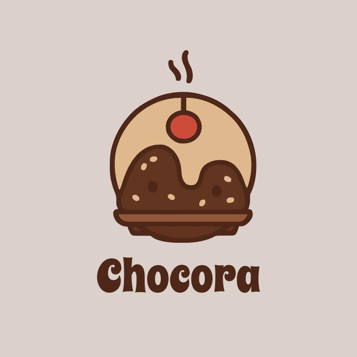 Free Chocolate Brand Logo Template to Edit Online