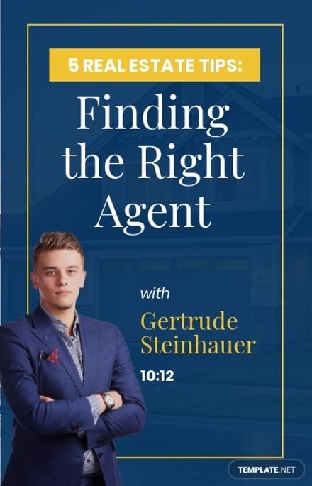 Free Real Estate IGTV Cover Template