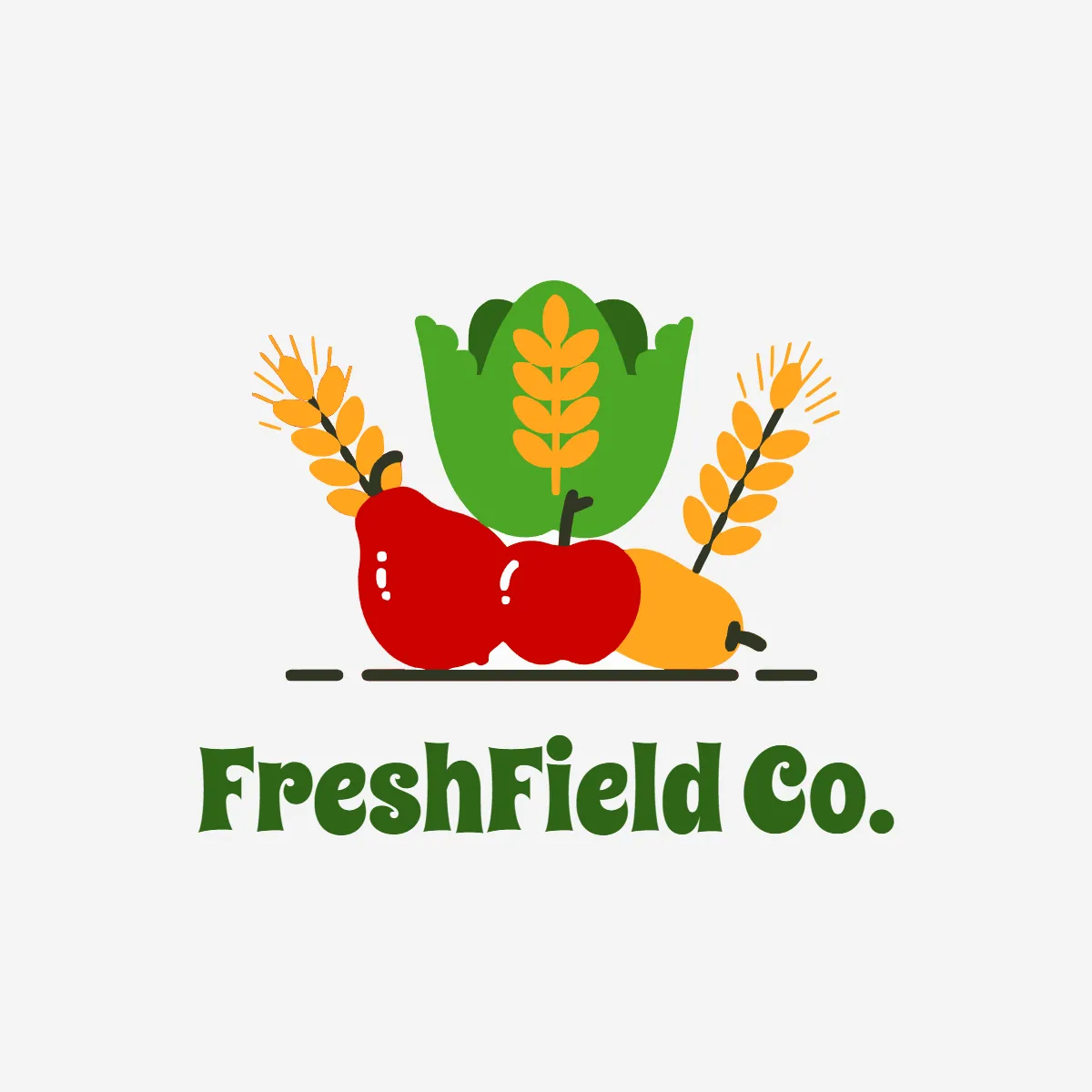 Free Farm Fresh Logo Template to Edit Online