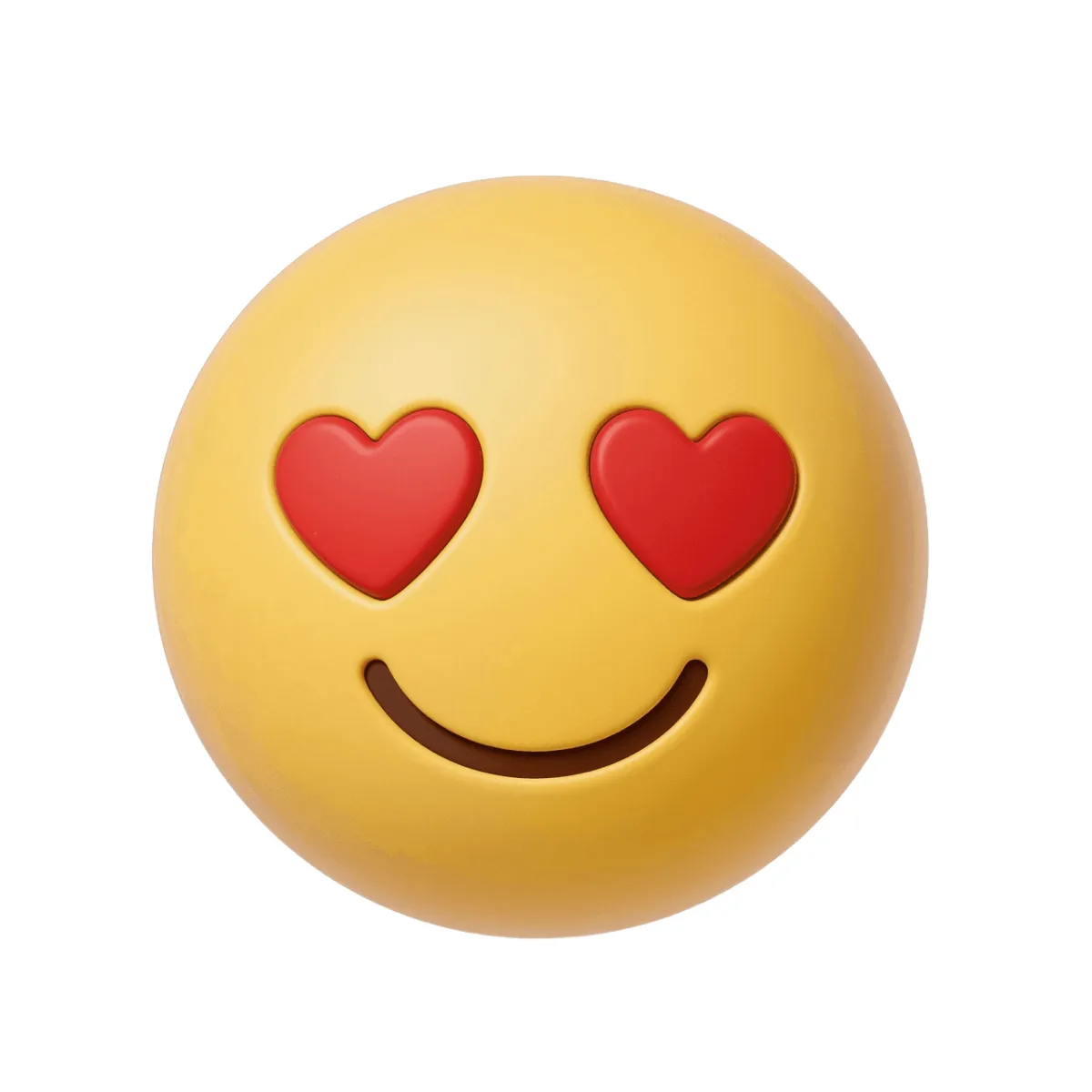 Free Heart Eyes Emoji Template to Edit Online