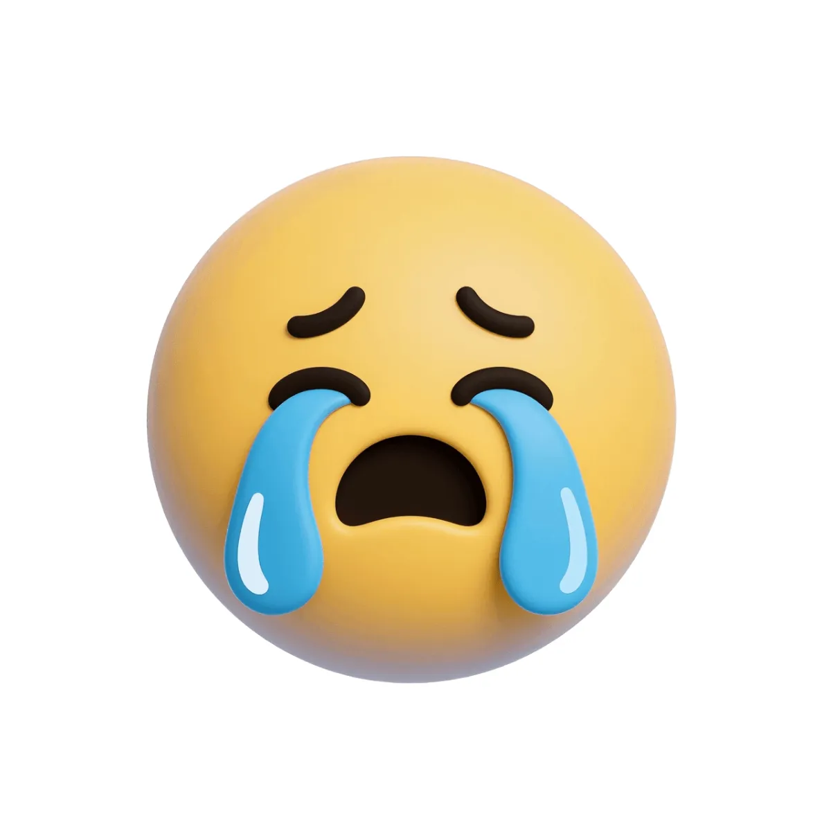 Free Crying Emoji Template to Edit Online
