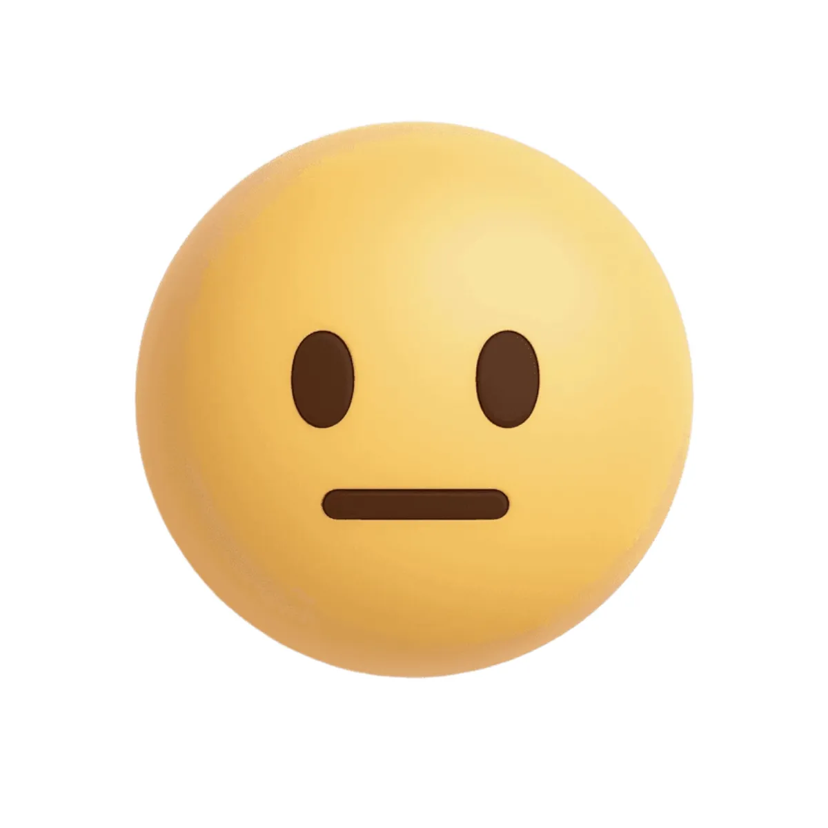 Free Expressionless Emoji Template to Edit Online