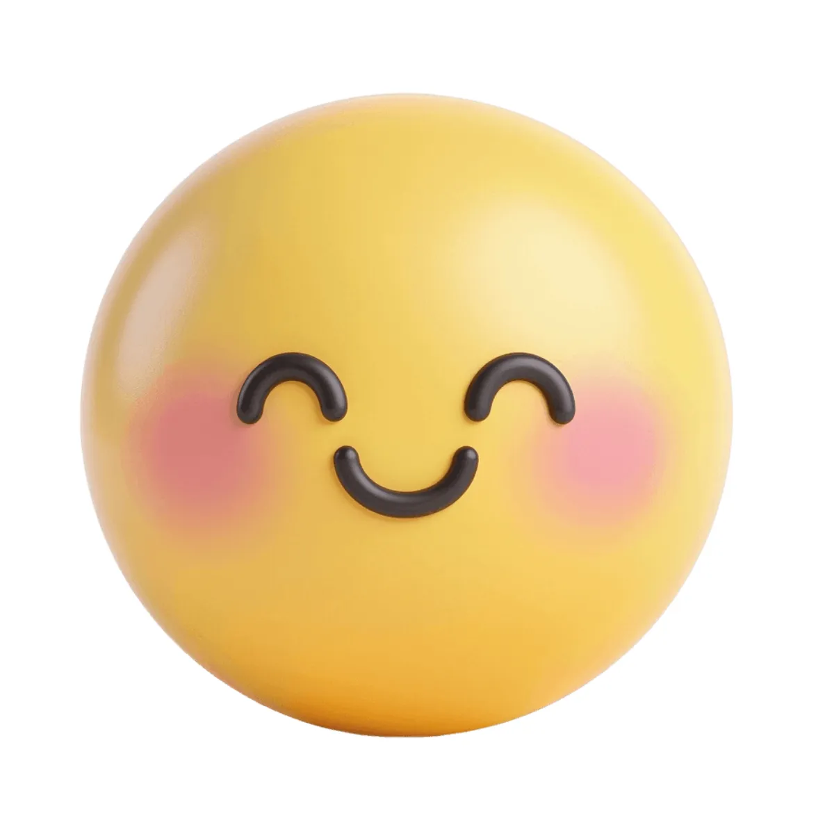 Free Blushing Emoji Template to Edit Online