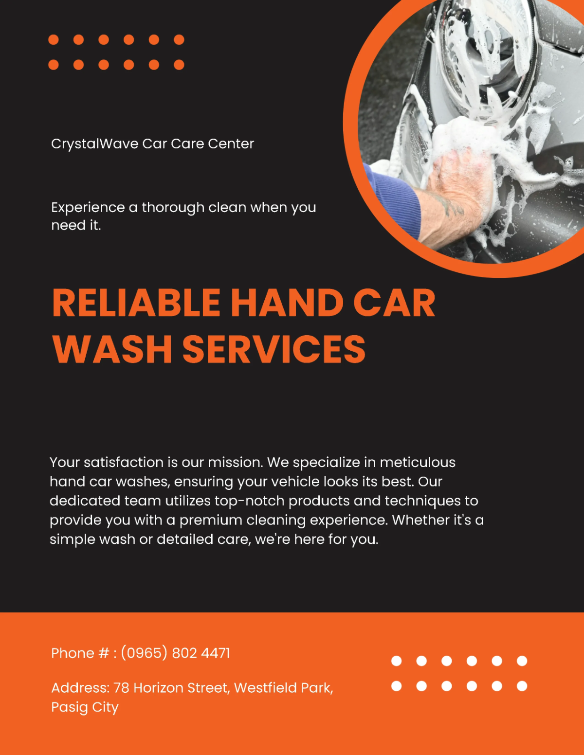 Free Professional Hand Car Wash Flyer Template to Edit Online Free Professional Hand Car Wash Flyer Template to Edit Online