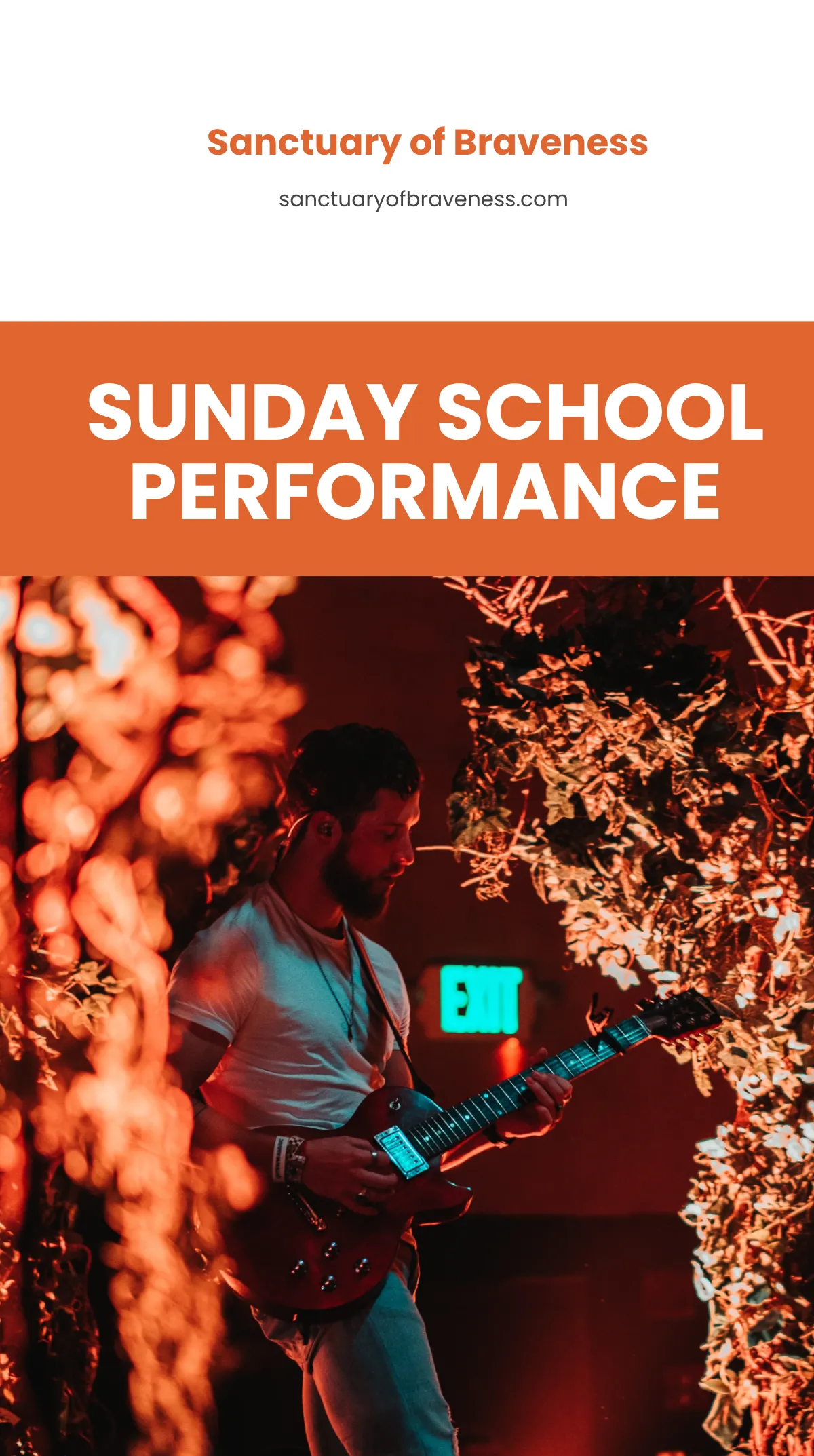 Free Sunday School Instagram Story Template to Edit Online