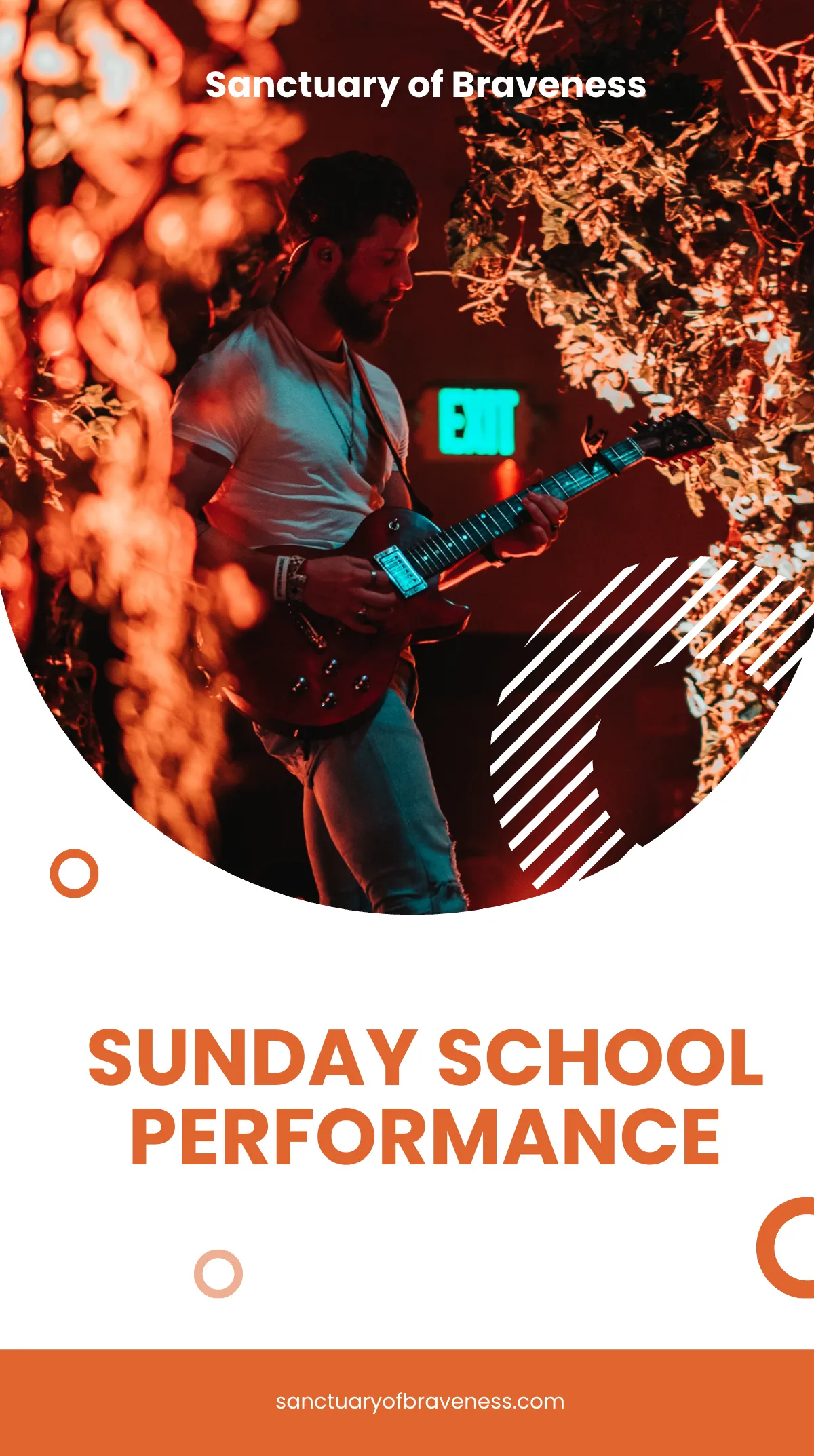 Free Sunday School Instagram Story Template to Edit Online