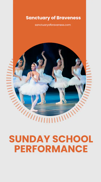 Free Sunday School Instagram Story Template to Edit Online