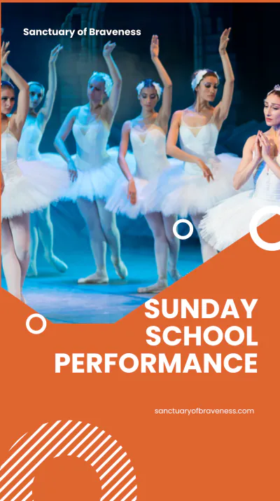 Free Sunday School Instagram Story Template to Edit Online