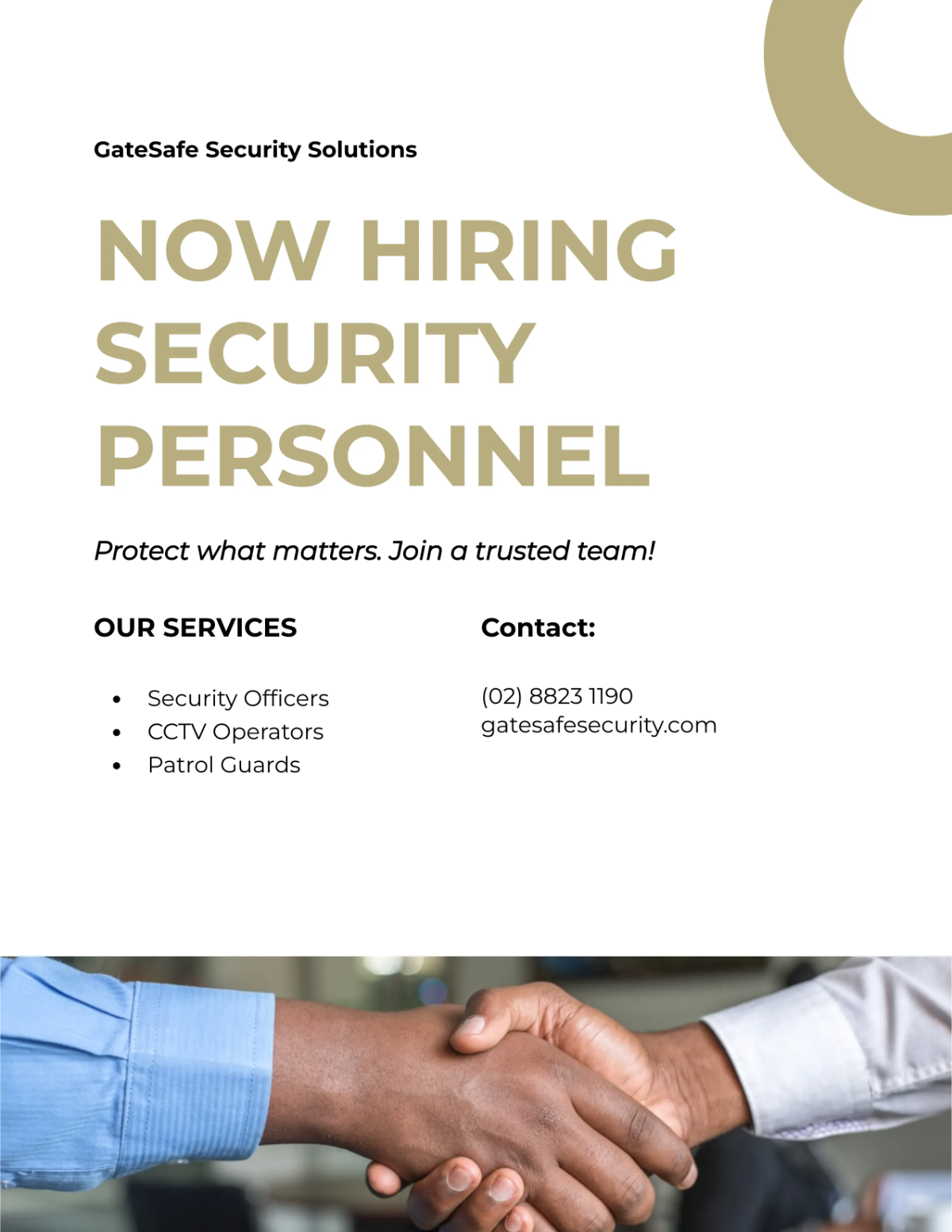 Free Security Hiring Flyer Template to Edit Online Free Security Hiring Flyer Template to Edit Online