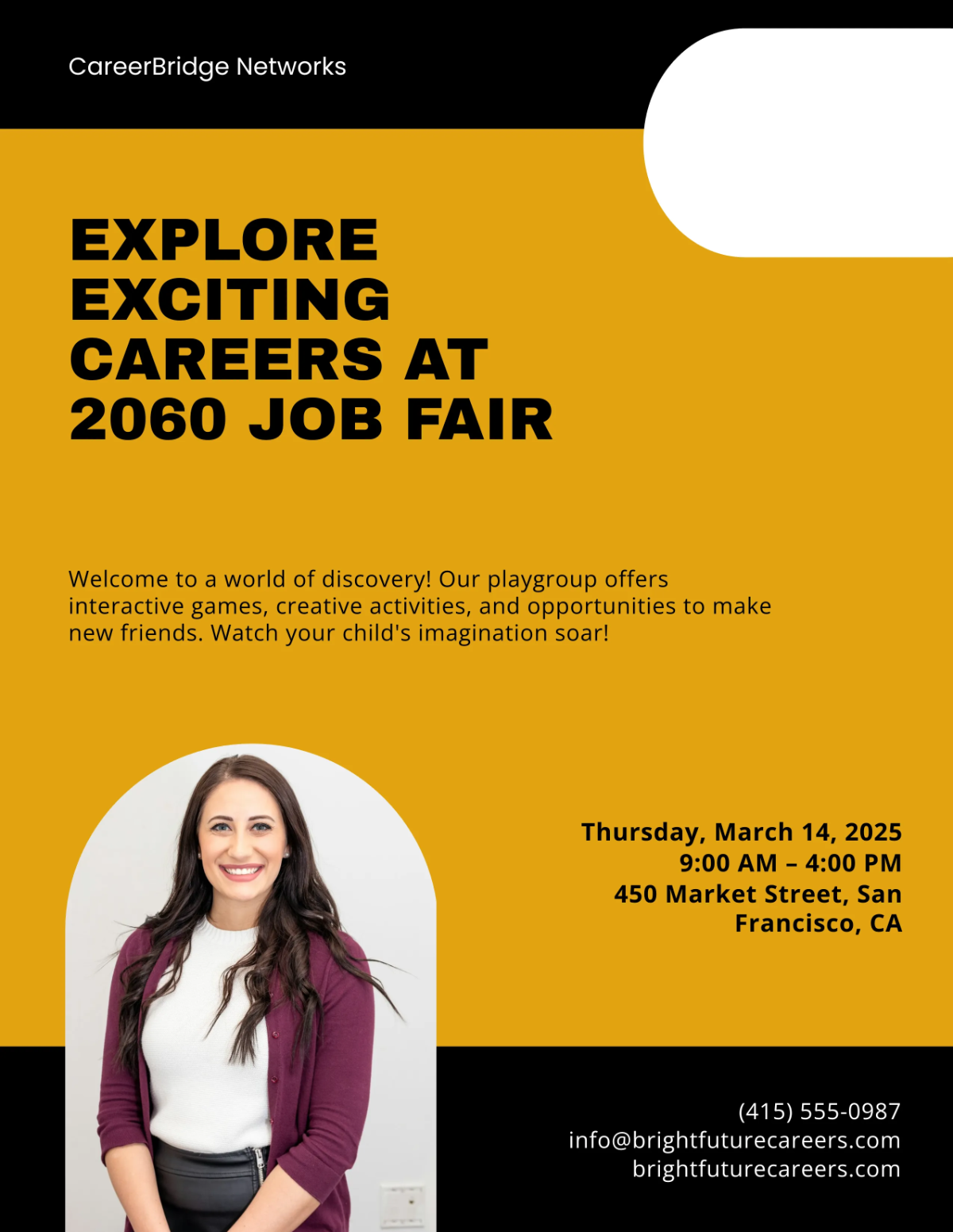Free Simple Employment Job Fair Flyer Template to Edit Online Free Simple Employment Job Fair Flyer Template to Edit Online