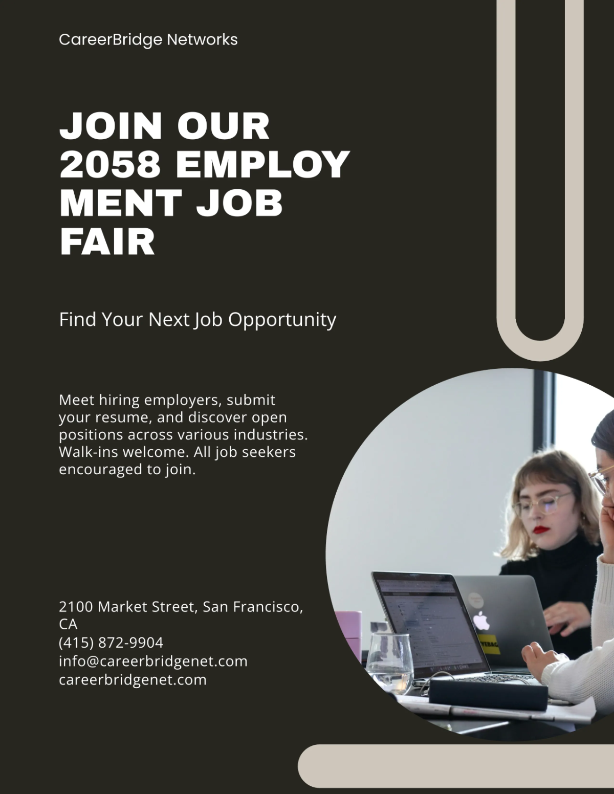 Free Recruitment Job Fair Flyer Template to Edit Online Free Recruitment Job Fair Flyer Template to Edit Online