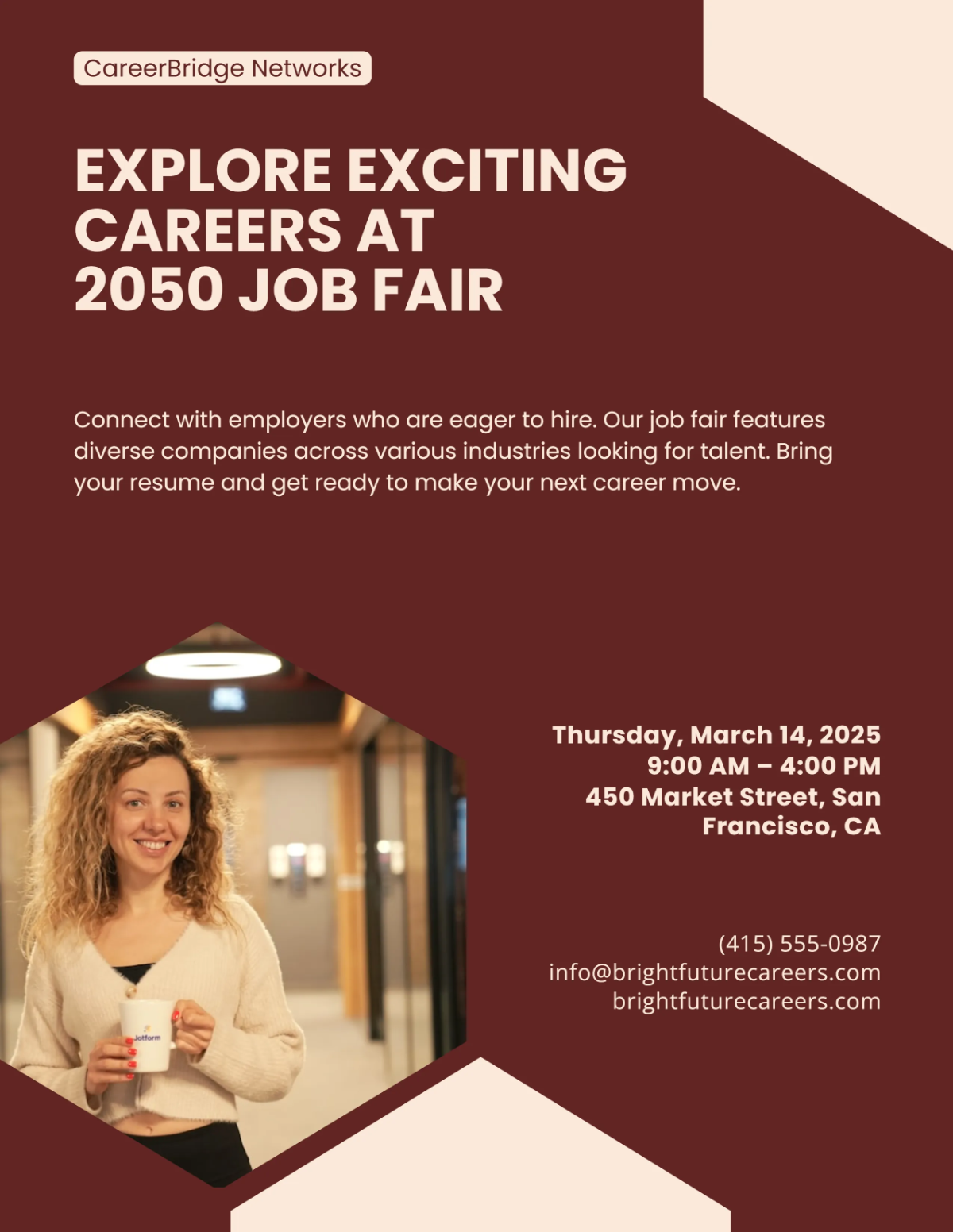 Free Health Job Fair Flyer Template