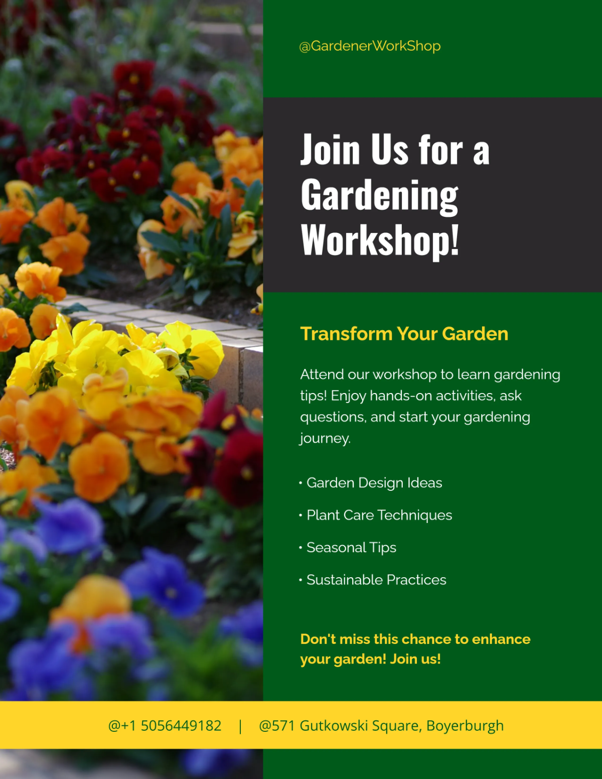 Free Lawn Care Landscaping Flyer Template to Edit Online Free Lawn Care Landscaping Flyer Template to Edit Online