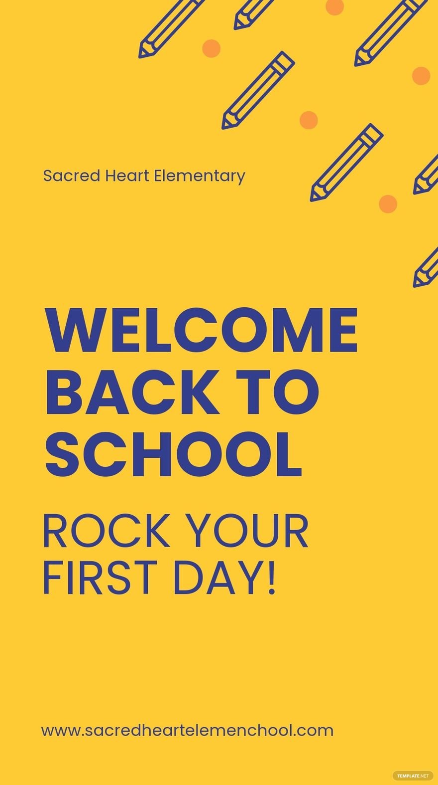 Back To School Instagram Story Template