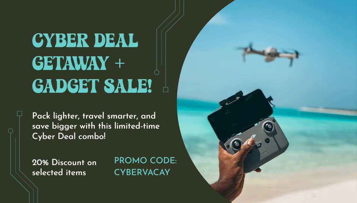 Free Cyber Monday Vacation Deals Card Template to Edit Online Free Cyber Monday Vacation Deals Card Template to Edit Online