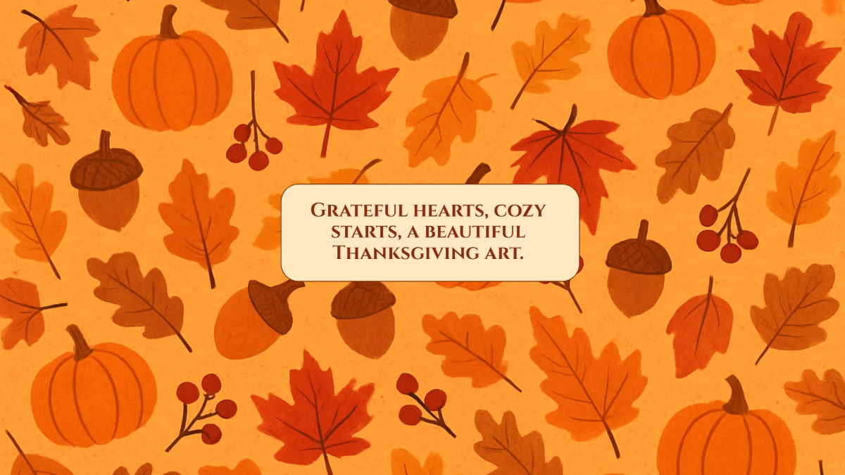 Free Beautiful Thanksgiving Desktop Wallpaper Template to Edit Online