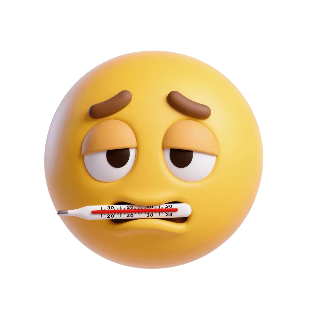 Free Sick Emoji Template to Edit Online