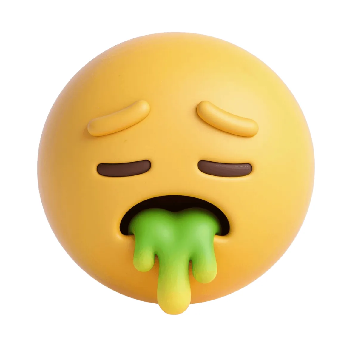 Free Vomiting Emoji Template to Edit Online