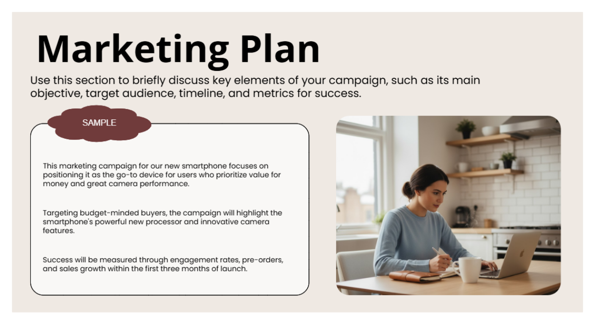 Free Marketing Plan to Edit Online