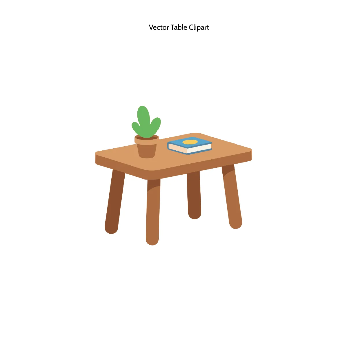 Free Vector Table Clipart Template to Edit Online