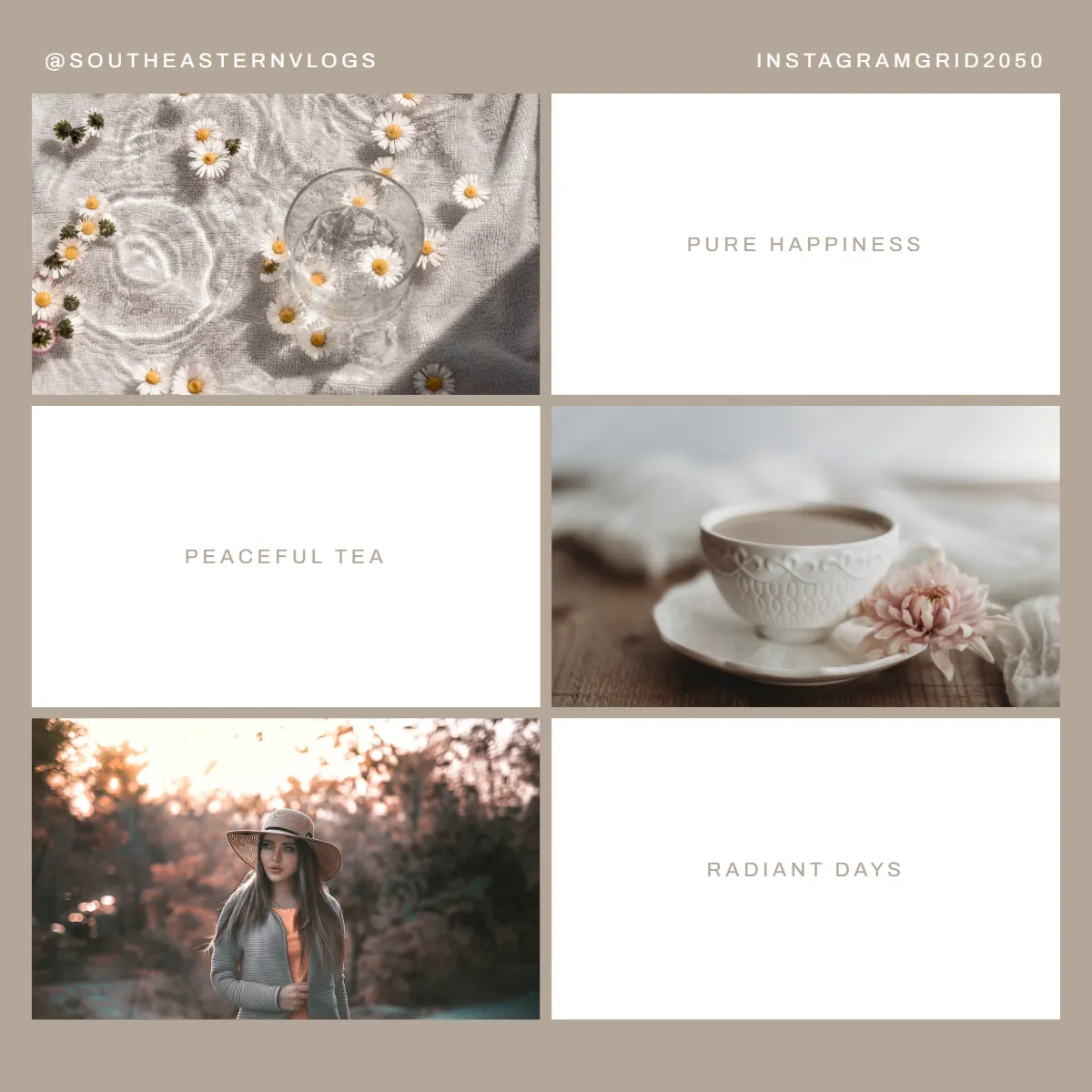 Free Unique Instagram Grid Template to Edit Online Free Unique Instagram Grid Template to Edit Online