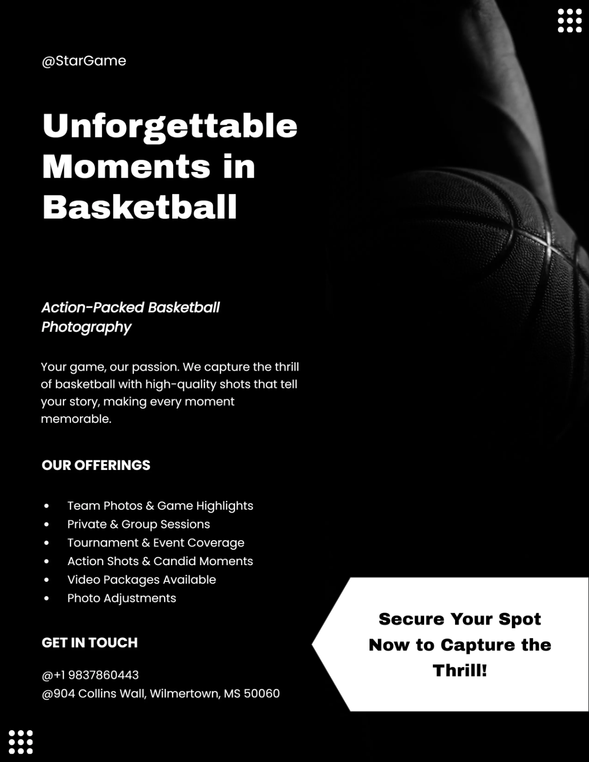 Free All-Star Game Basketball Flyer Template to Edit Online