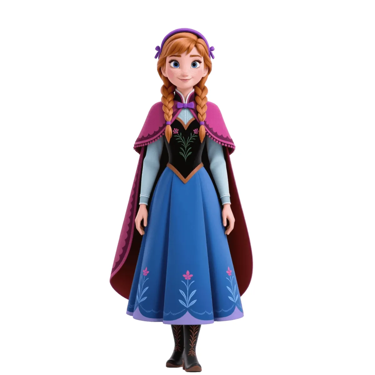 Free Anna Character Template to Edit Online