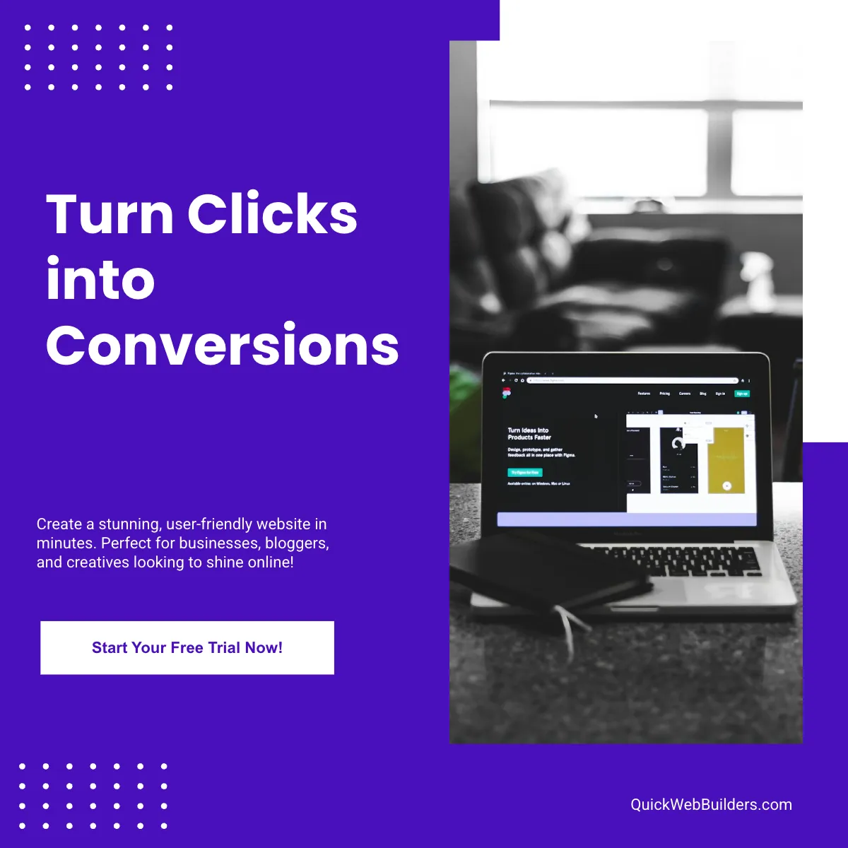 Free Website Ad Template to Edit Online