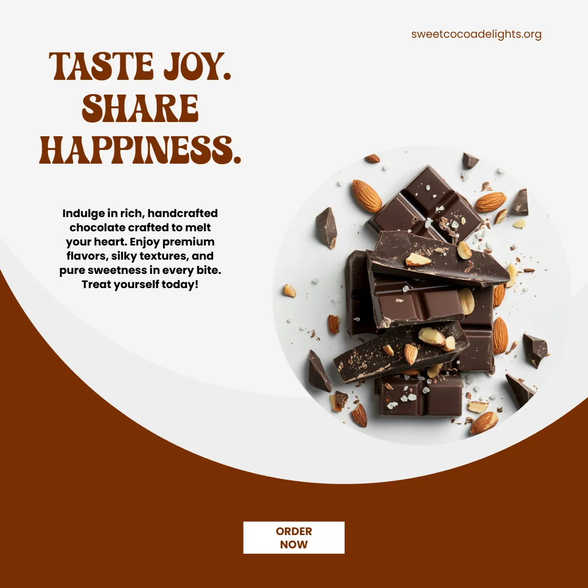 Free Chocolate Ad Template to Edit Online