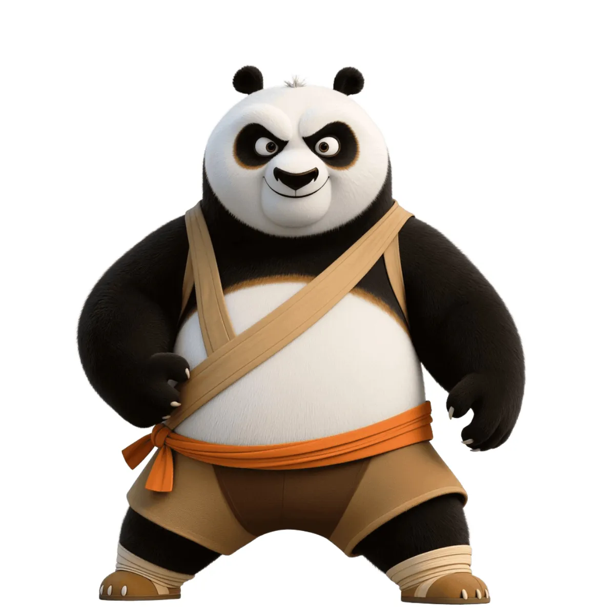 Free Kung Fu Panda Character Template to Edit Online