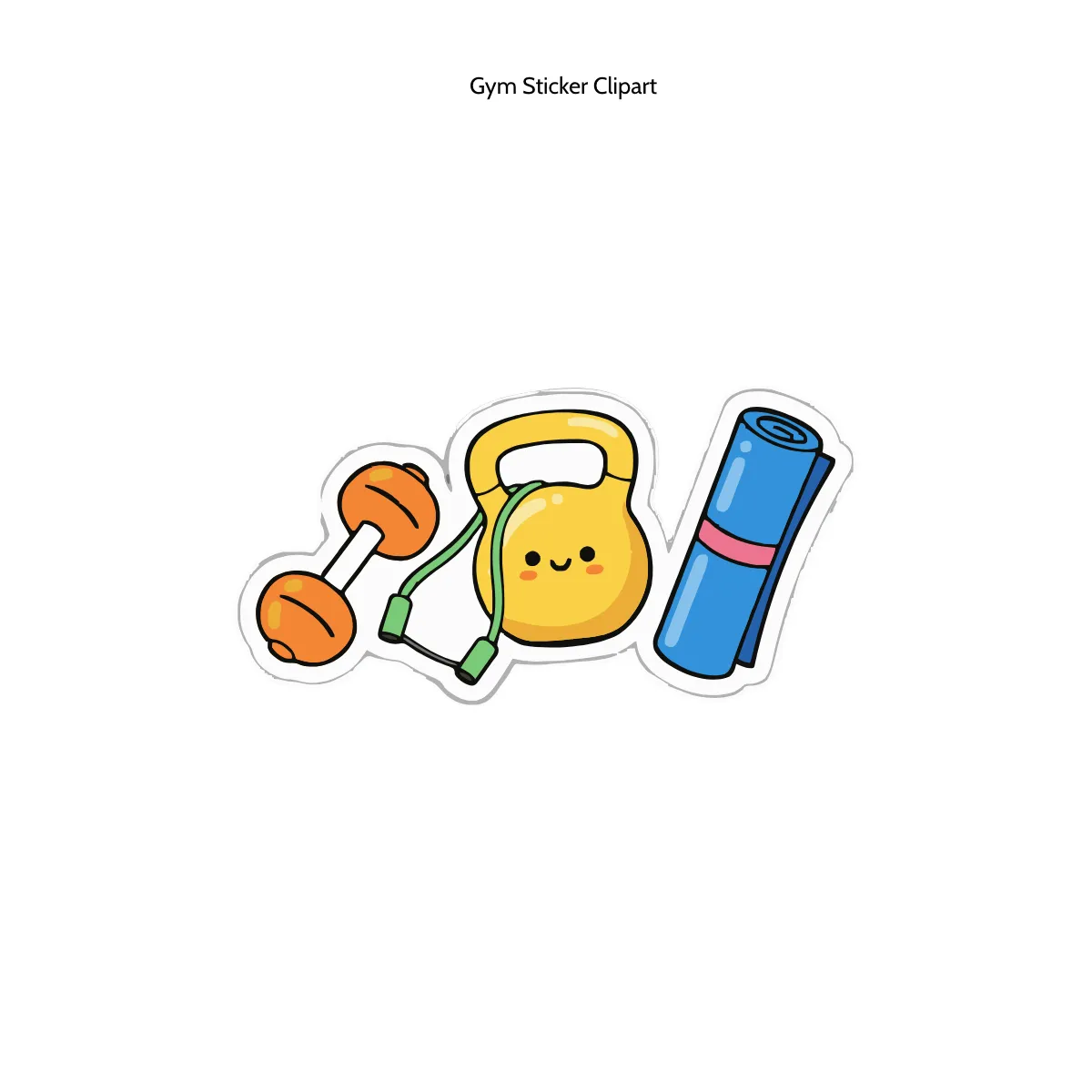 Gym Sticker Clipart Gym Sticker Clipart