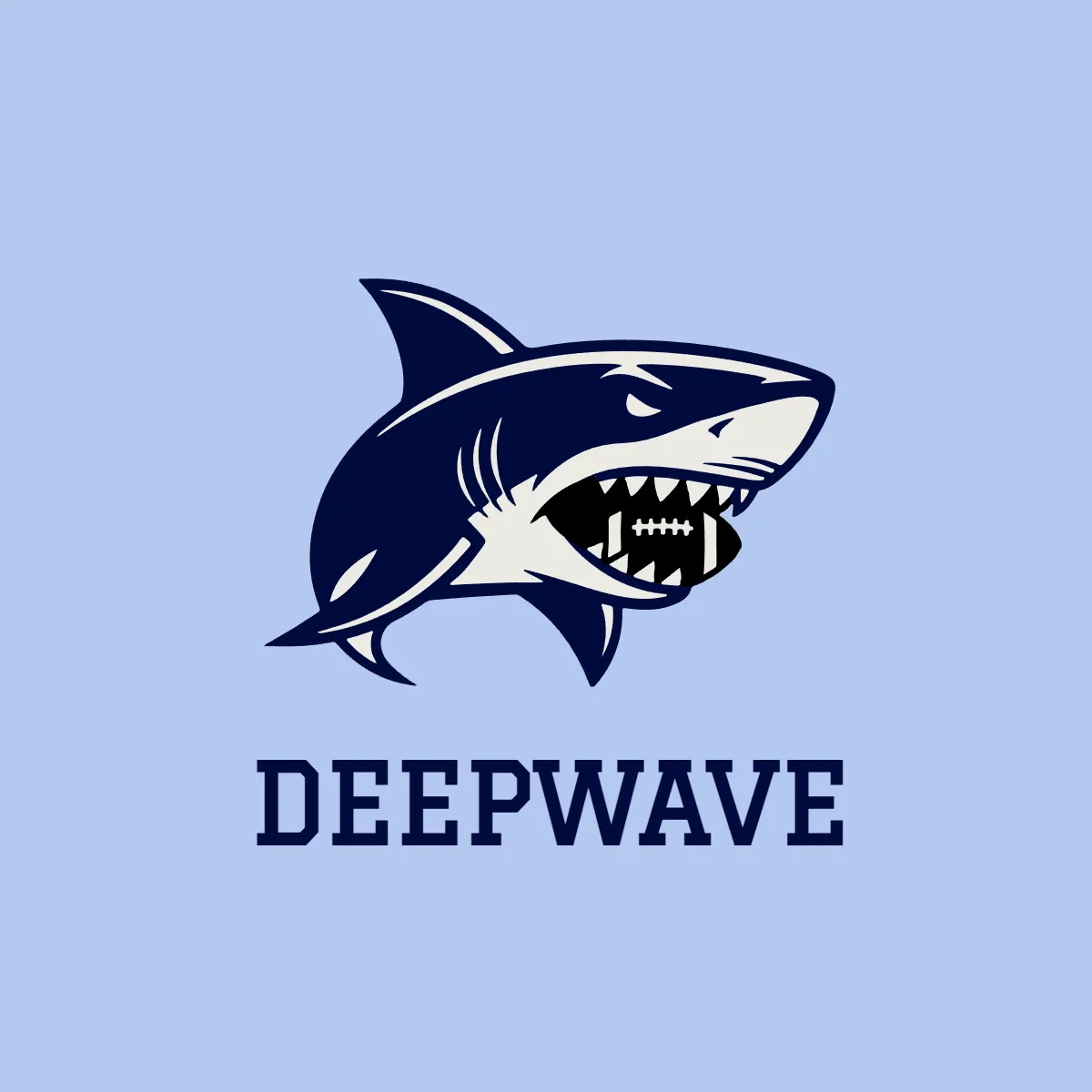 Free Shark Football Logo to Edit Online