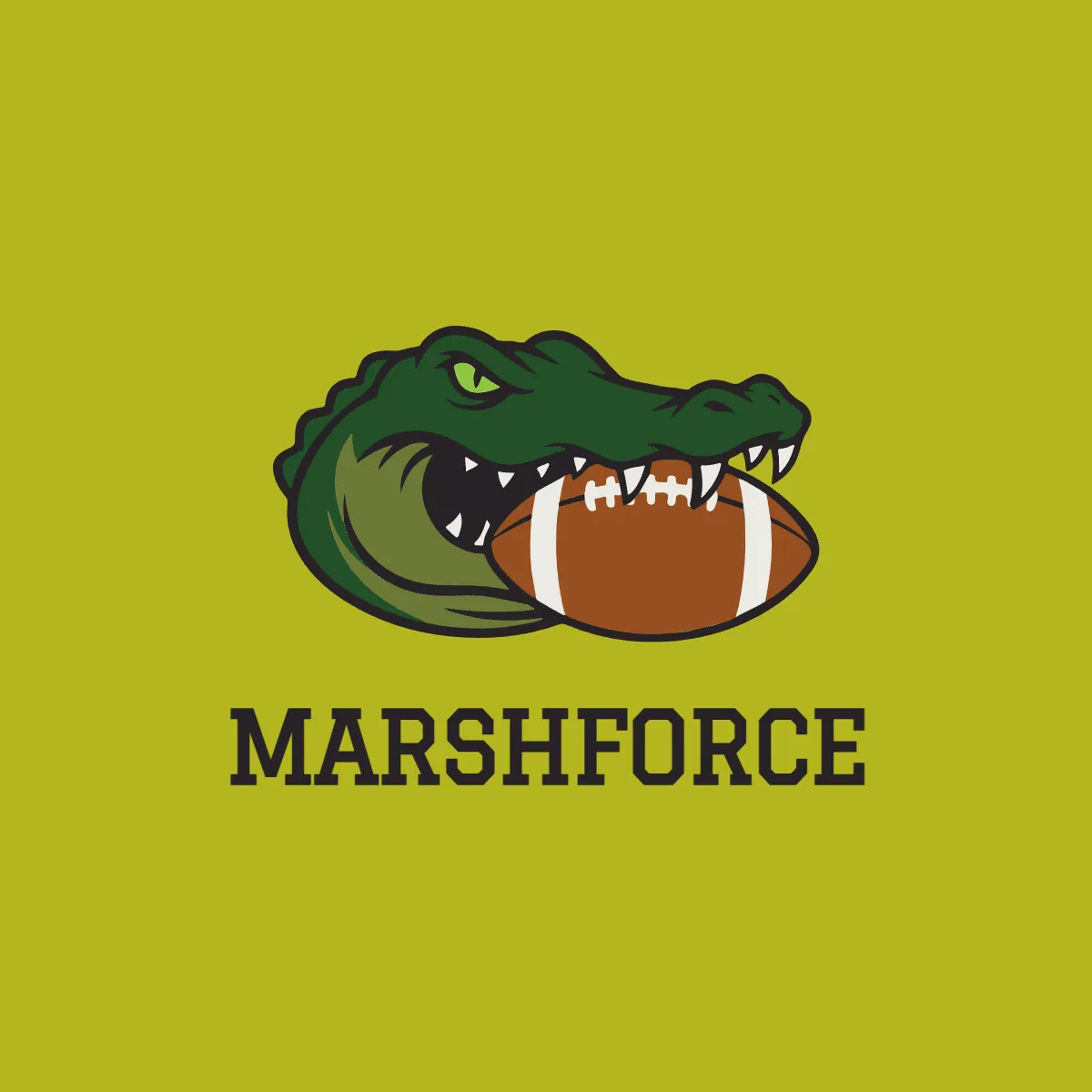 Free Gator Football Logo to Edit Online