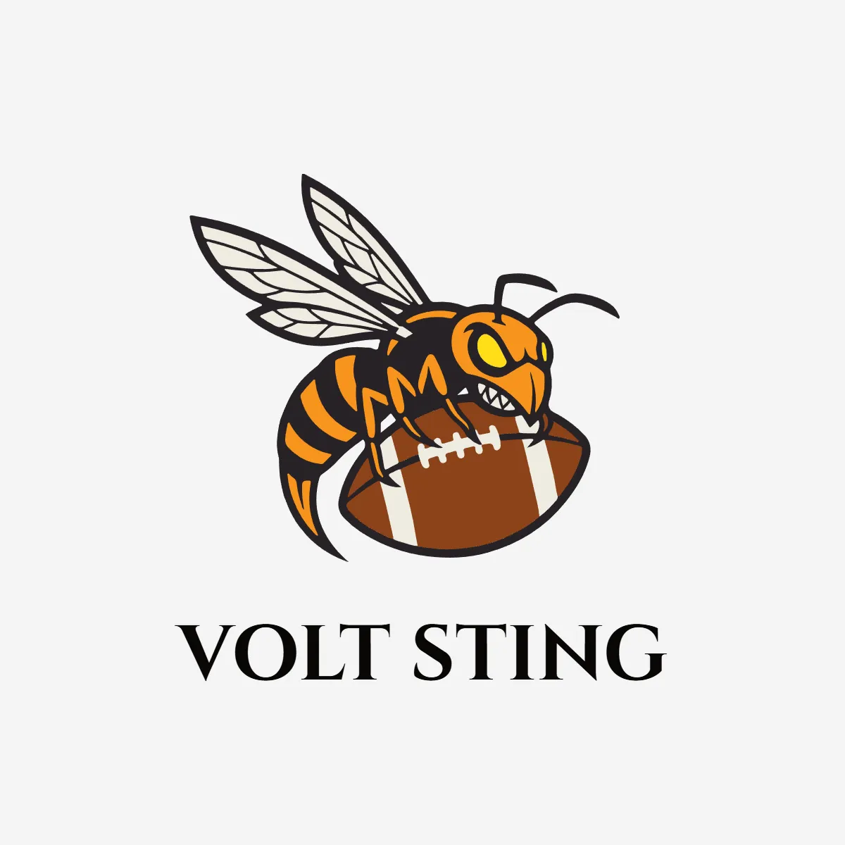 Free Hornet Football Logo to Edit Online