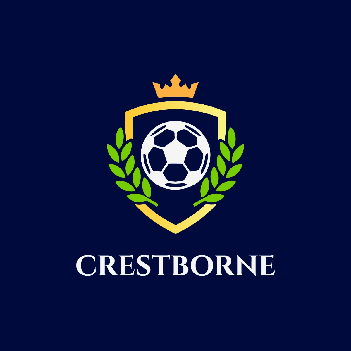 Free Crest Football Logo Template to Edit Online