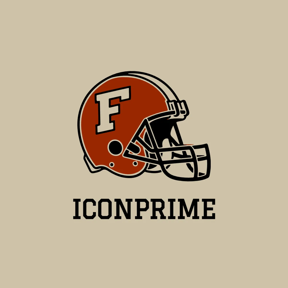 Free Iconic Football Logo Template to Edit Online