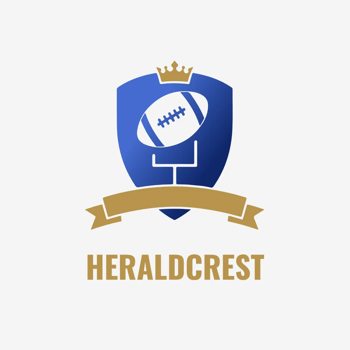 Free Heraldic Football Logo Template to Edit Online