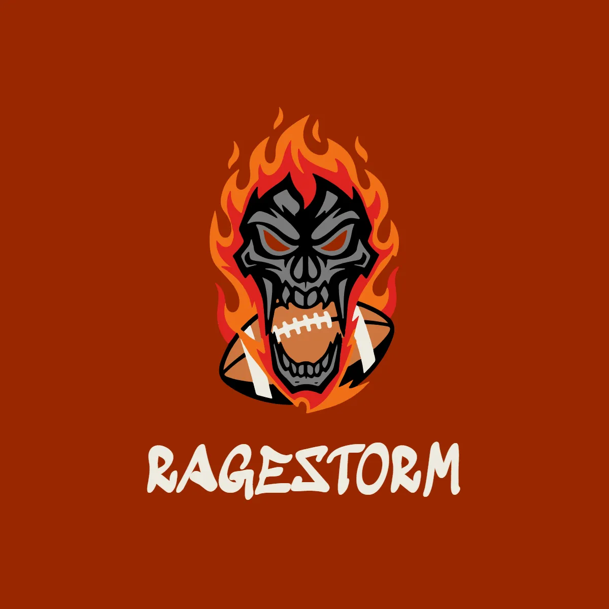 Free Rage Football Logo Template to Edit Online