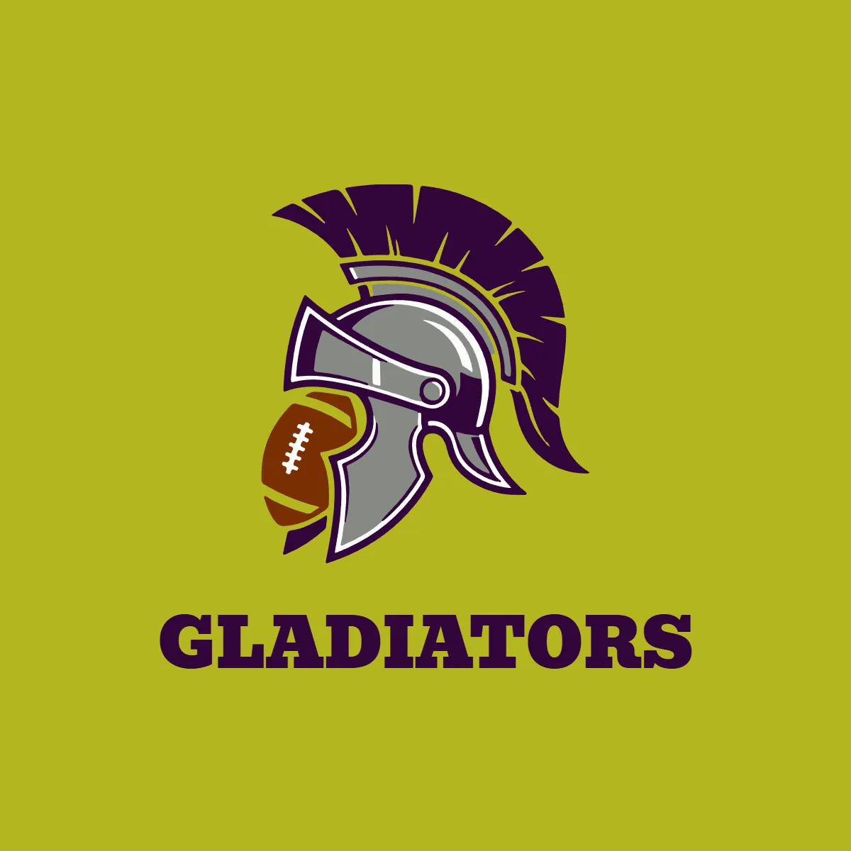 Free Gladiator Football Logo Template to Edit Online