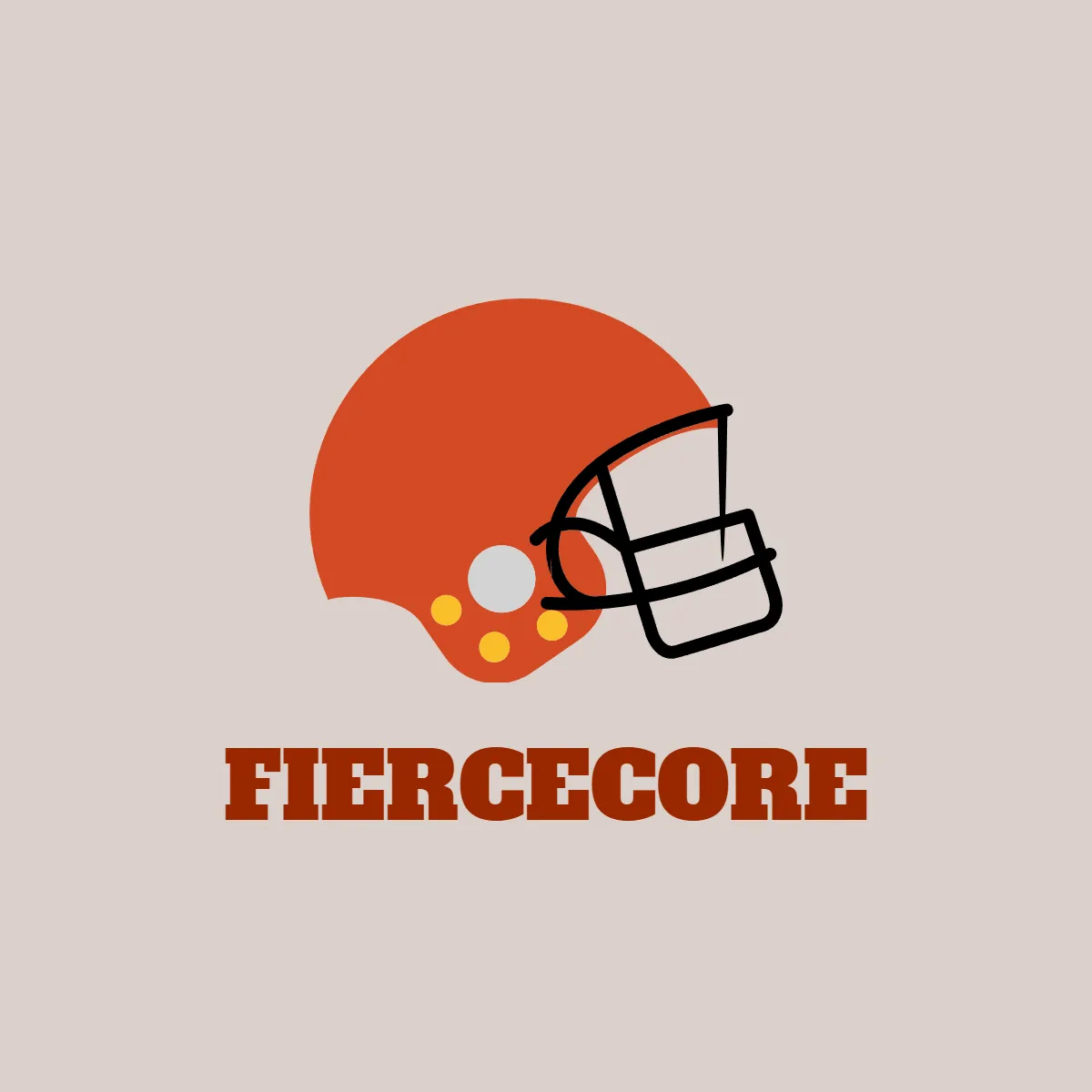Free Fierce Football Logo Template to Edit Online