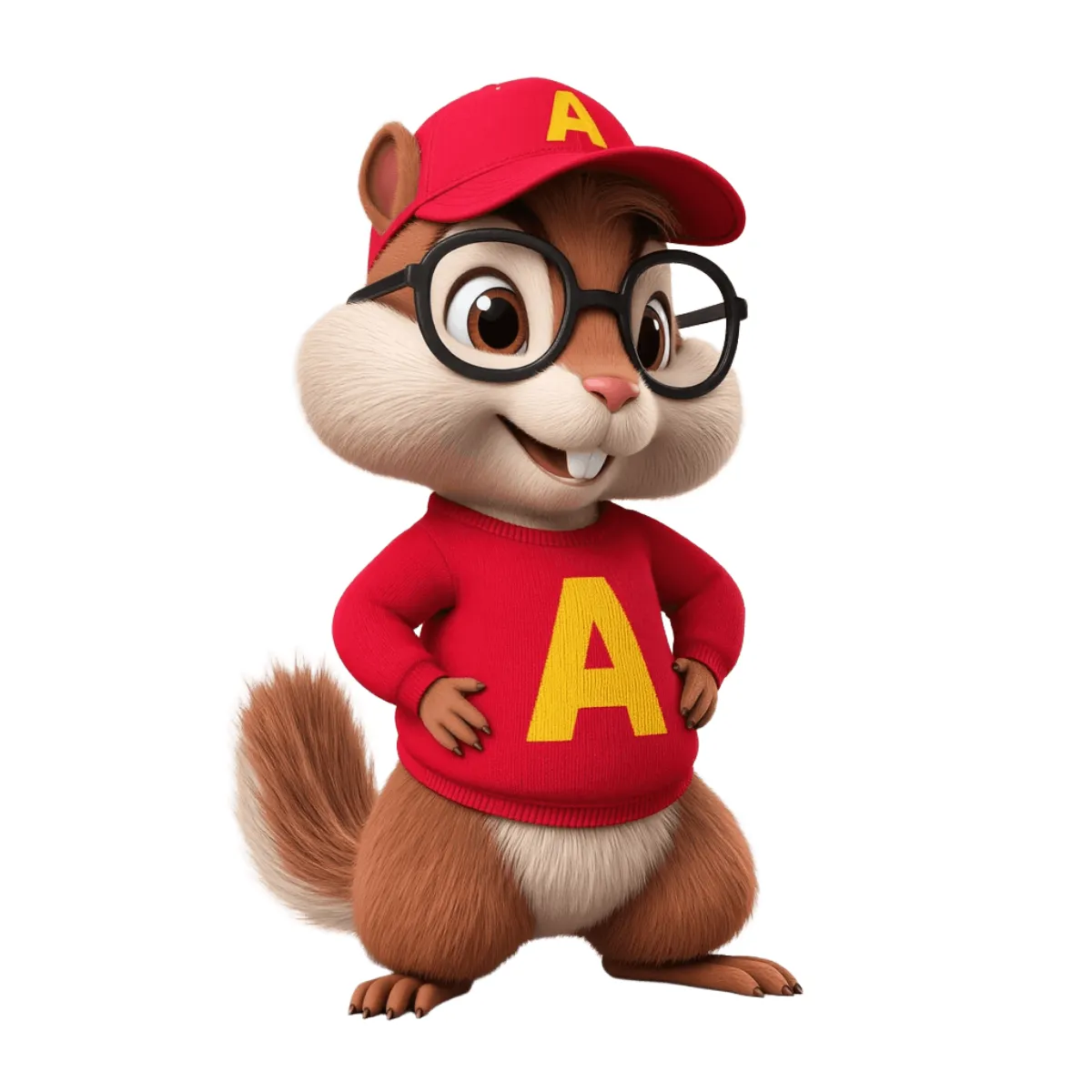 Free Alvin Chipmunks Character Template to Edit Online