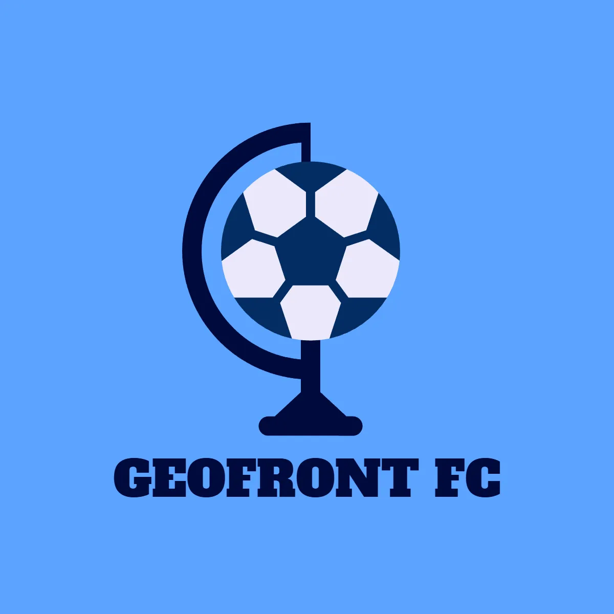 Free Geographic Football Logo Template to Edit Online