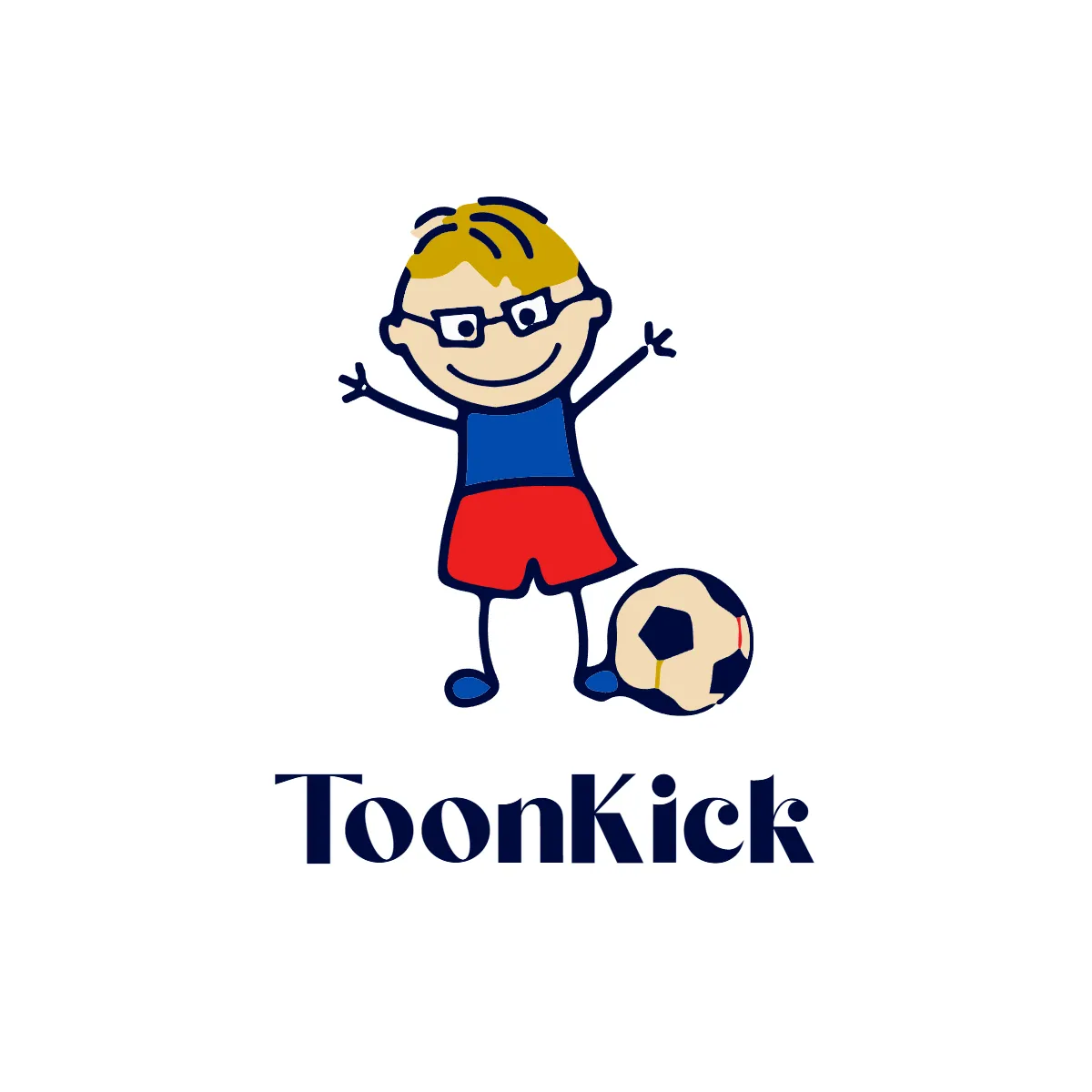 Free Cartoon Football Logo Template to Edit Online