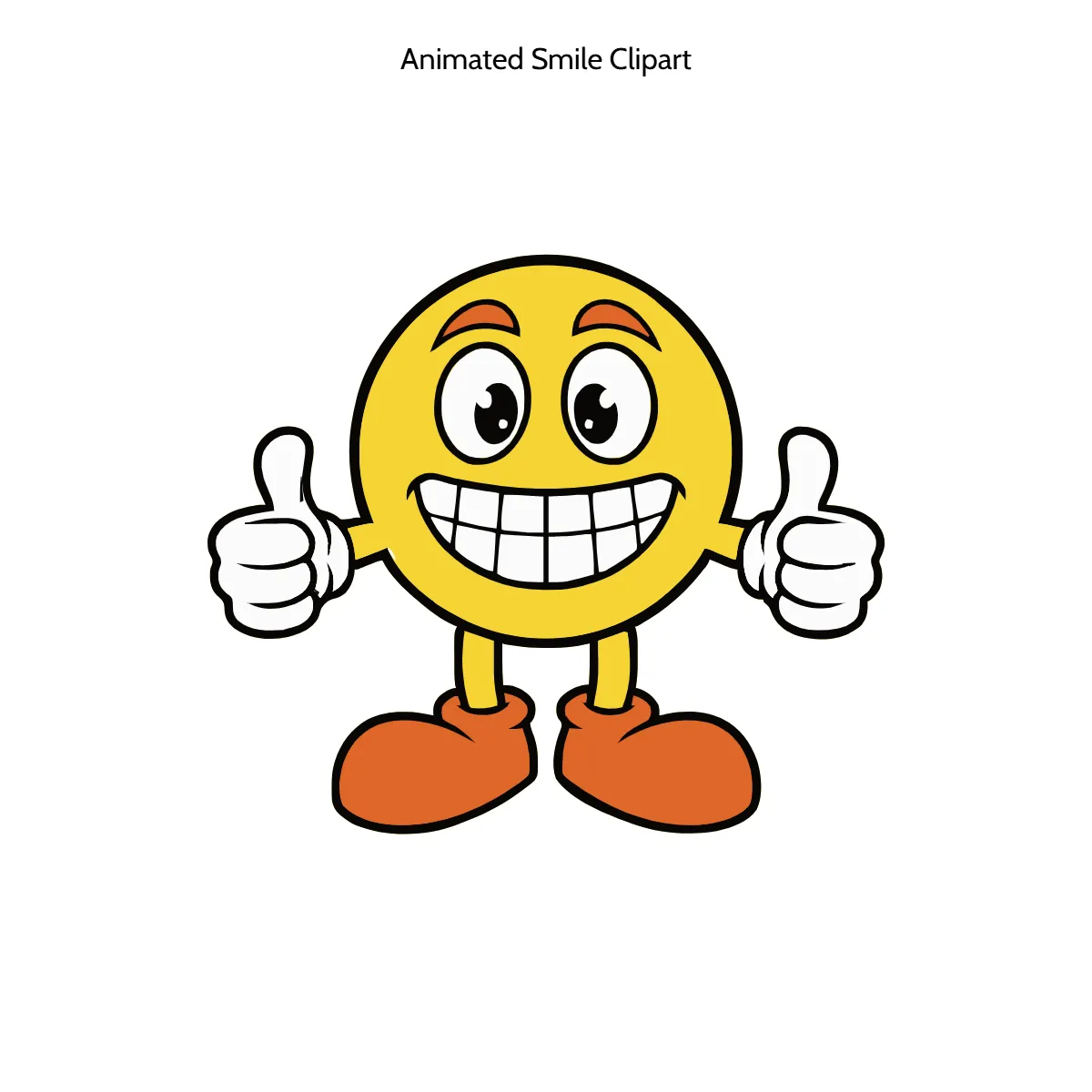 Free Animated Smile Cartoon Vector Clipart (PNG, SVG) to Edit Online
