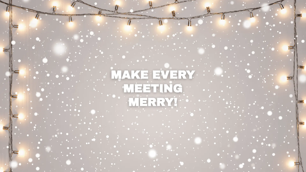 Free Christmas Teams Background Template to Edit Online