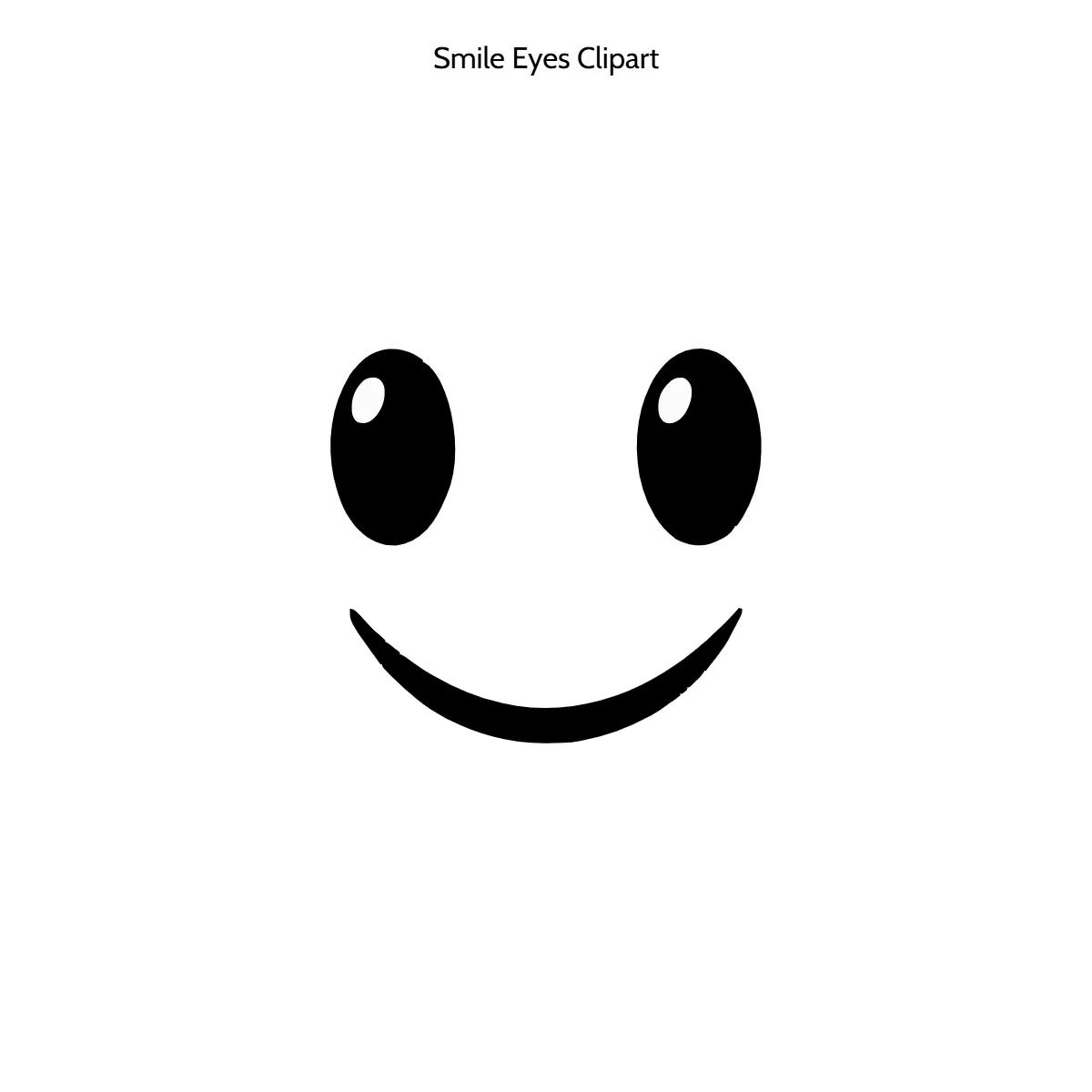 Free Smile Eyes Outline Vector Clipart (PNG, SVG) to Edit Online